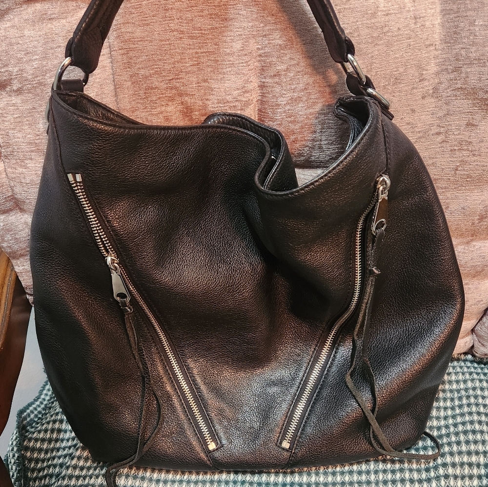 Excellent used condition Rebecca Minkoff double zip moto